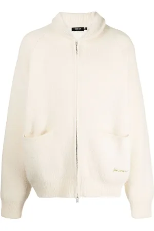 FIVE CM Gerippter Cardigan mit Reißverschluss
