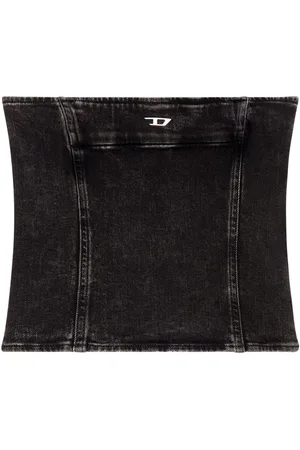 Diesel Schulterfreies De-Ville-D Denim-Top