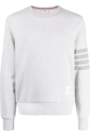 Thom Browne Sweatshirt mit Logo-Streifen