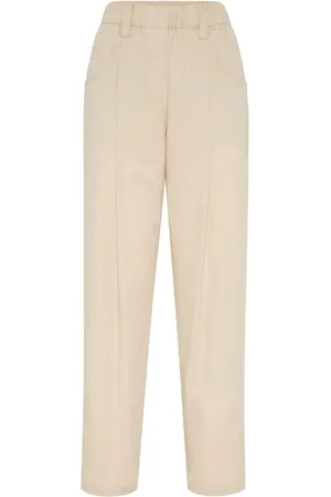 Brunello Cucinelli Bundfaltenhose mit geradem Bein