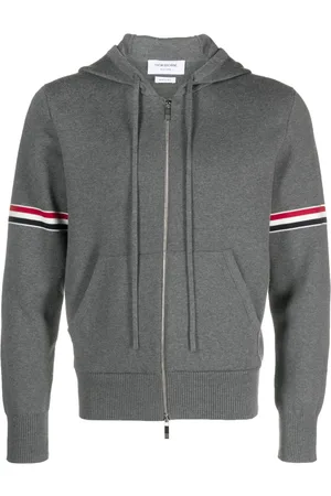 Thom Browne Gestreifte Kapuzenjacke