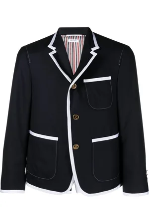 Thom Browne Sakko mit Kontrastdetails