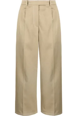 Thom Browne Plissierte Cropped-Hose