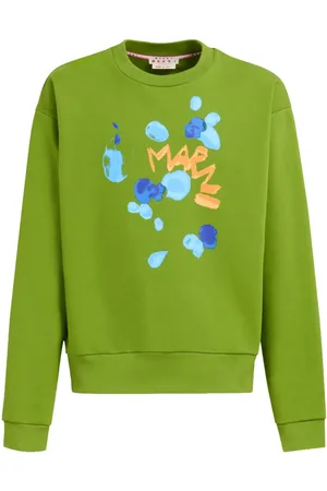 Marni Sweatshirt mit Logo-Print