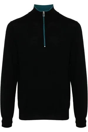 Paul Smith Merinopullover mit Logo-Stickerei