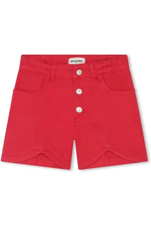Sonia Rykiel Enfant Jeans-Shorts mit Logo-Schild