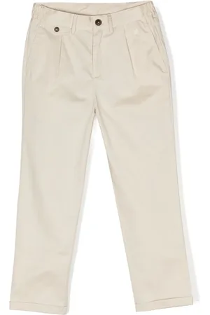 Marlo Slim-Fit-Hose mit Umschlag