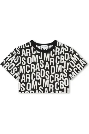 Marc Jacobs Cropped-T-Shirt mit Logo-Print