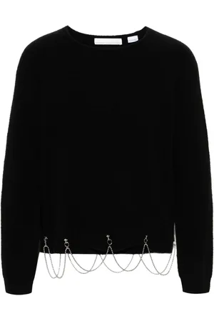 Random Identities Pullover mit Kettendetail