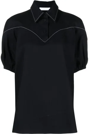 Chloé Bluse mit Kontrastnähten