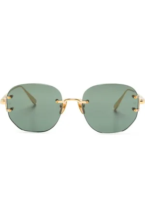 Linda Farrow Sandor Sonnenbrille mit geometrischem Gestell