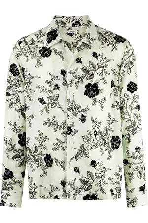 BODE Hemd mit Blumen-Print