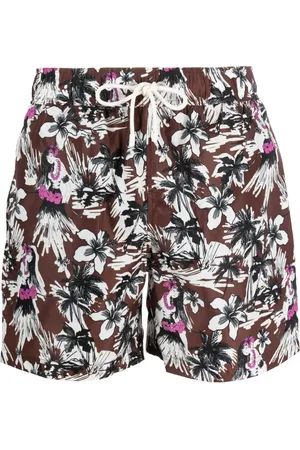 Palm Angels Hula Badeshorts mit Blumenmotiv
