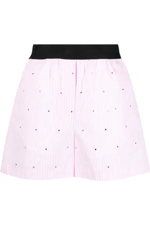 Msgm Shorts mit Strass