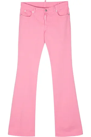 Dsquared2 Halbhohe Schlagjeans