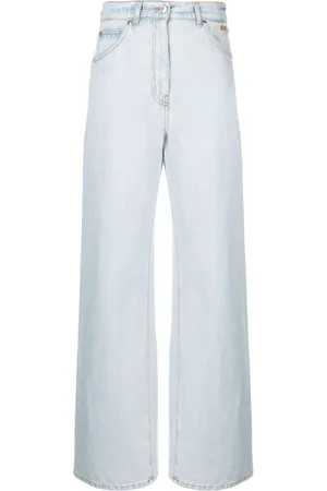 Msgm Wide-Leg-Jeans mit hohem Bund