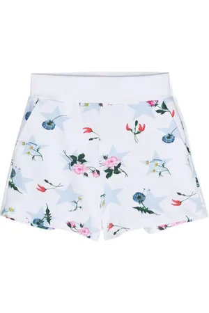 MONNALISA Jersey-Shorts mit Blumen-Print