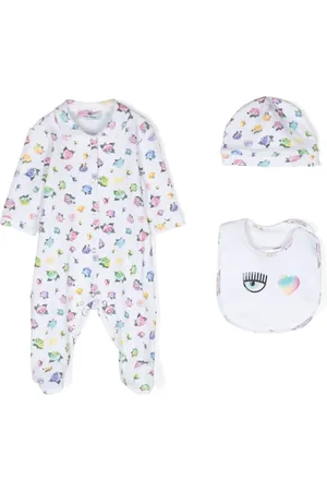 Chiara Ferragni Dreiteiliges Pyjama-Set mit Eyelike-Motiv