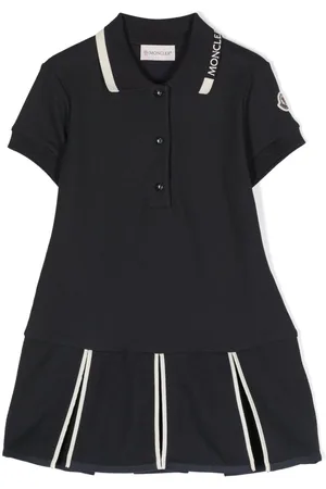 Moncler Kleid mit Poloshirtkragen