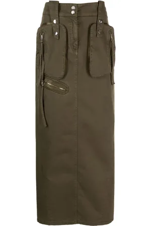 BLUMARINE Halbhoher Maxirock