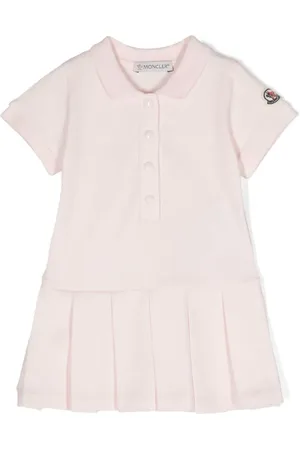 Moncler Pikee-Kleid mit Falten