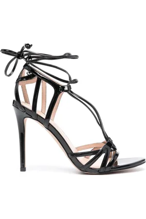 Pinko Sandalen aus Lackleder 110mm