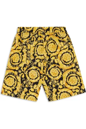 VERSACE Shorts mit Barocco-Print