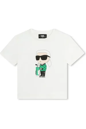 Karl Lagerfeld Ikon T-Shirt aus Bio-Baumwolle