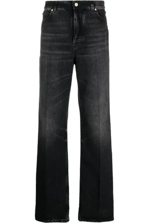 Salvatore Ferragamo Jeans mit gravierten Logo-Knöpfen