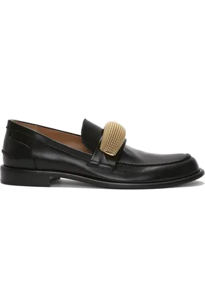 J.W.Anderson Loafer aus Leder mit Applikation