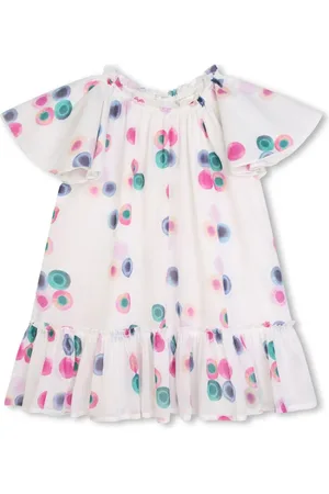 Chloé Kleid aus Bio-Baumwolle mit Print