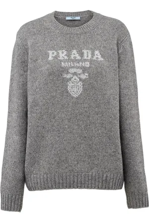 Prada Intarsien-Pullover aus Kaschmir