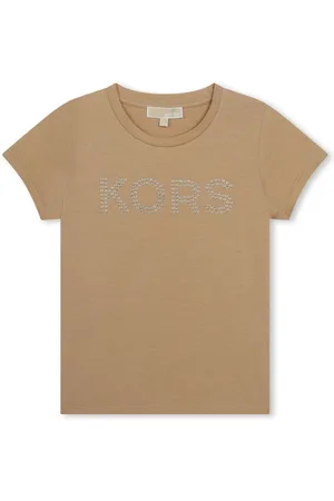 Michael Kors T-Shirt mit Logo-Applikation