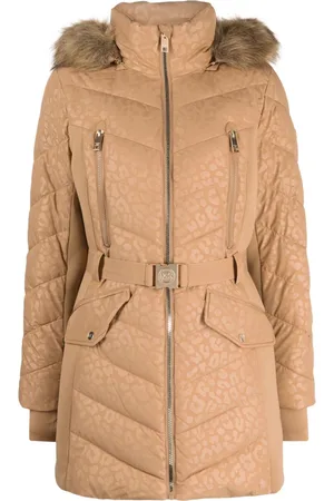 Michael Kors Parka mit Leoparden-Print