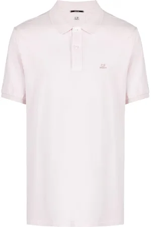 C.P. Company Pikee-Poloshirt mit Logo-Patch