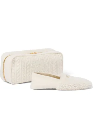 Miu Miu Slipper mit Shearling