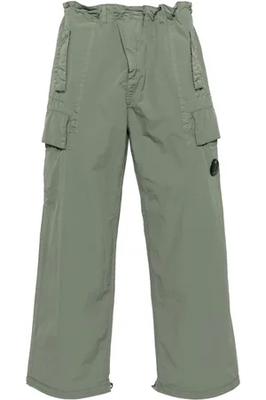 C.P. Company Gerade Hose mit Linsen-Detail