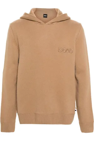 HUGO BOSS Hoodie mit Logo-Stickerei
