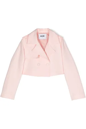Msgm Doppelreihige Cropped-Jacke