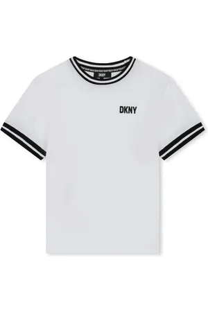 DKNY T-Shirt aus Bio-Baumwolle mit Logo-Print