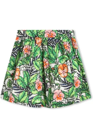 Kenzo Rock mit Blumen-Print