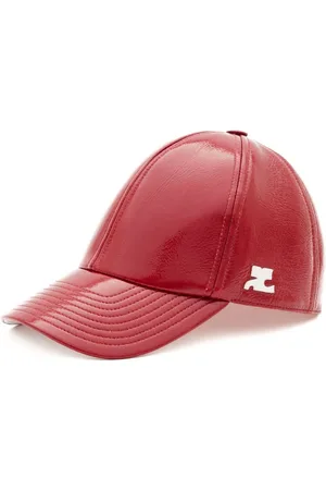 Courrèges Baseballkappe in Lacklederoptik