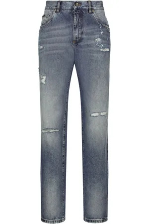Dolce & Gabbana Distressed-Jeans mit lockerem Schnitt