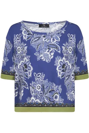 Etro Bluse mit Kontrastdetails