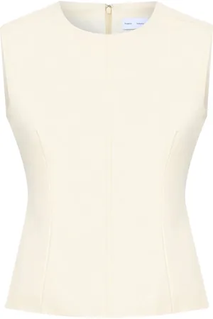 Proenza Schouler Logan Top aus Faux-Leder