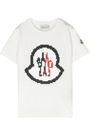 Moncler T-Shirt mit Pixel-Print