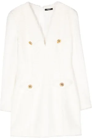 Balmain Minikleid aus Tweed