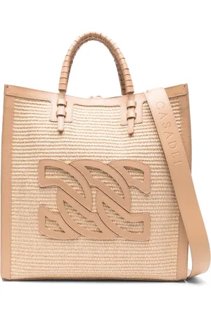 Casadei Beaurivage Shopper aus Raffiabast