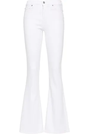 7 for all Mankind Halbhohe Schlagjeans