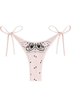 Palm Angels Bikinihöschen mit Paisley-Print